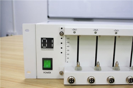 8 Kanal Akü Şarjı Deşarj Test Cihazı Silindirik Hücreli Akü Hücresi Derecelendirme Makinesi