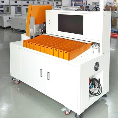 Silindirik Hücre Montajı İçin Yüksek Verimli 11 Kanallı Akü Test Cihazı