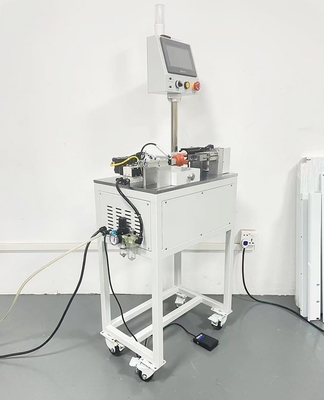 AC220V Pil Paketi Üretim Makinesi Silindirik Hücre PVC Muhafaza Çıkarma Makinesi