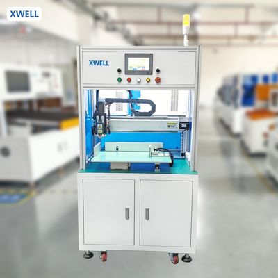 Tek taraflı Silindrik Pil Noktalı Kaynak Makinesi Döner Kaynak Kafa ile