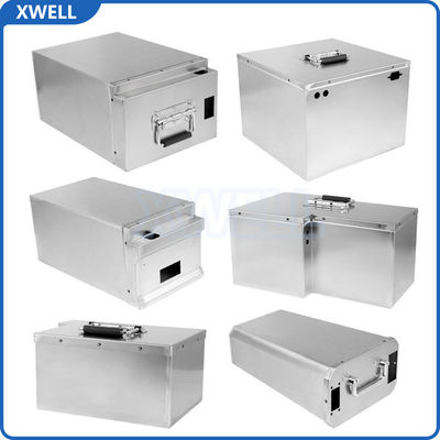 72V 60V 48V Paslanmaz Çelik Pil Değiştirme İstasyonu Kutusu Sodyum İyon Pil Kutusu Paketi