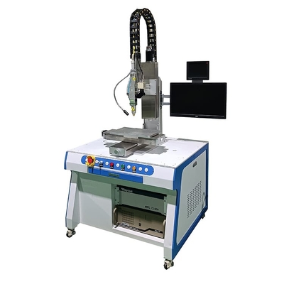 1500 Watt Lazer Kaynak Makinesi, QBH Konnektörlü 4 Eksenli Lazer Nokta Kaynakçı
