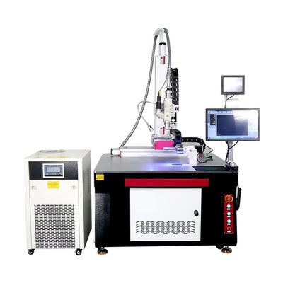Galvanometre Sürekli Fiber Lazer Kaynak Makinesi 1064 Nm Dalga Boyu