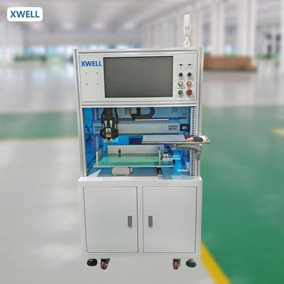 İyi fiyat 18650 Lityum Pil Paketi Otomatik CNC Nokta Kaydırıcı Kaydırma Makinesi Silindirli Hücre Paketi için Montaj hattı online
