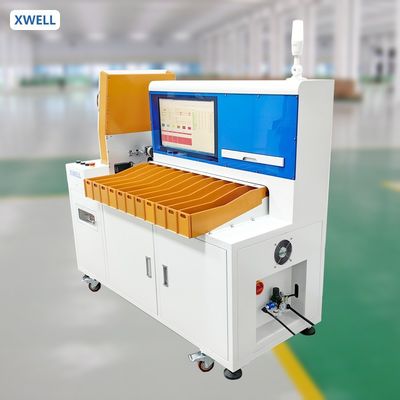 İyi fiyat 18650 21700 Hücre Otomatik 11 Kanal Pil Hücre Sortlama ve Test Makinesi Dokunmatik Ekranla online