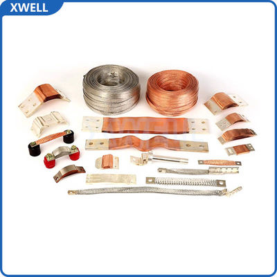 İyi fiyat Copper Braided Grounding Wire 99.9% Cu for Power Systems 1.5mm² to 120mm² online