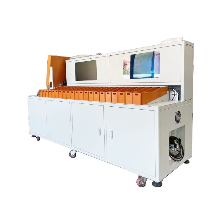 PLC ve PC ile Entegre Toplama Otomatik Silindirik Akü Ayırma Makinesi