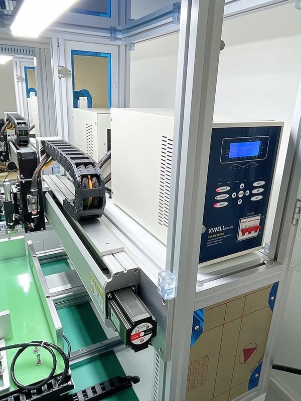 Pil Paketi Yapımı İçin Otomatik Tek Taraflı Nokta Kaynak Makinesi 0.03 - 0.25mm