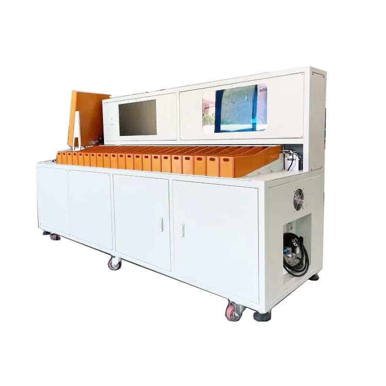 21 Kanal Otomatik Silindirik Hücre Ayırma Makinesi Lityum İyon Pil Testi