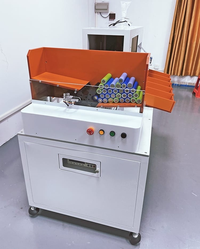 32140 33140 Lityum İyon Silindirik Pil Hücresi Ayırma Makinesi 5 Kanal