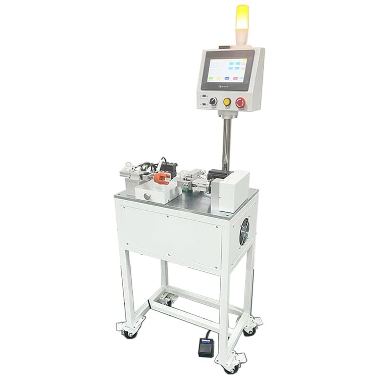 60Hz Pil Paketi Üretim Makinesi 18650 26650 21700 Silindirik Hücre PVC Muhafaza Kapağı Kılıfı Çıkarın Ayrı Makine