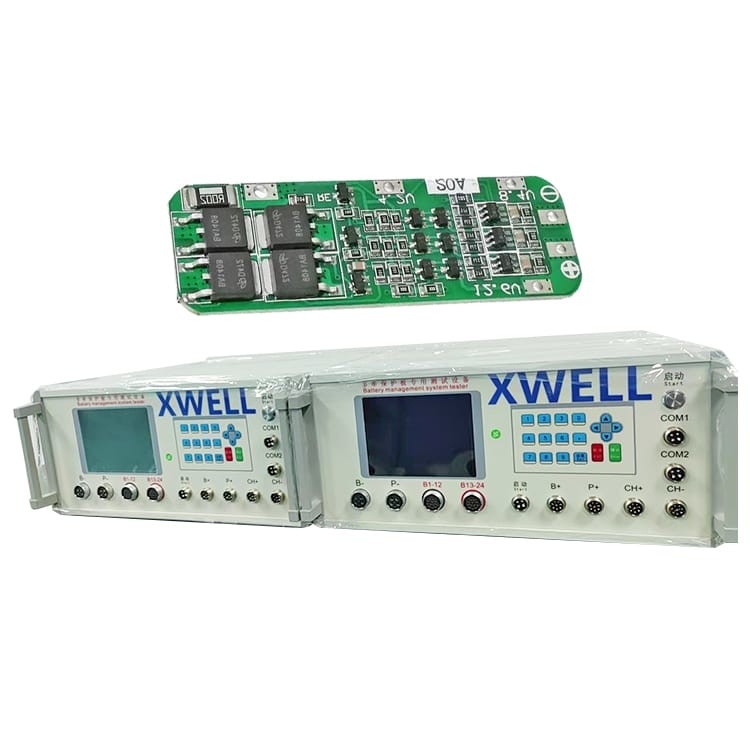 24s Li Ion Pil Paketi PCB Test Cihazı Koruyucu Plaka BMS Test Ekipmanları Hücre Yönetim Sistemi