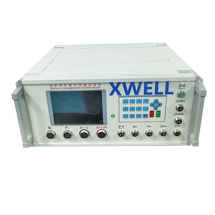 Lityum Pil Paketi Li Ion PCB Pil Yönetim Sistemi Test Cihazı için 24s BMS Koruma Kartı Test Makinesi