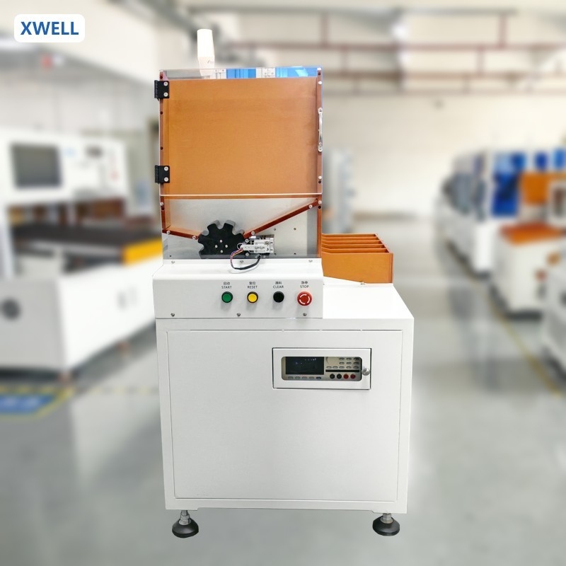 18650 Li-Ion Hücresi Otomatik Ayrımcı Ayrımcı Sortlama ve Sınıflandırma Makinesi