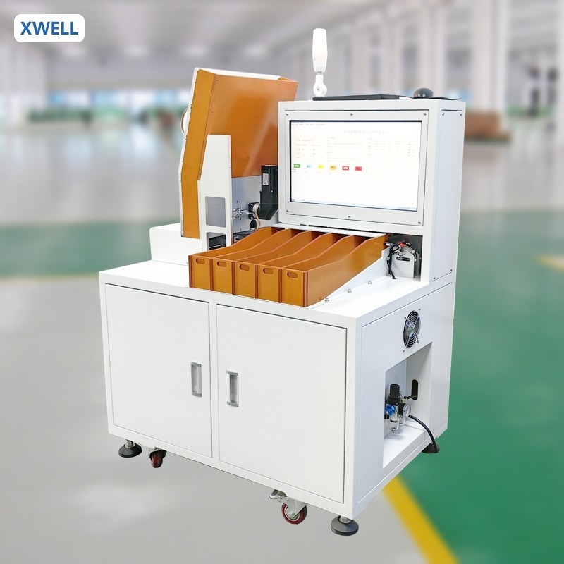18650 21700 Otomatik Pil Hücresi için Lityum Silindrik Pil Test Sorter Makinesi Ekipmanı