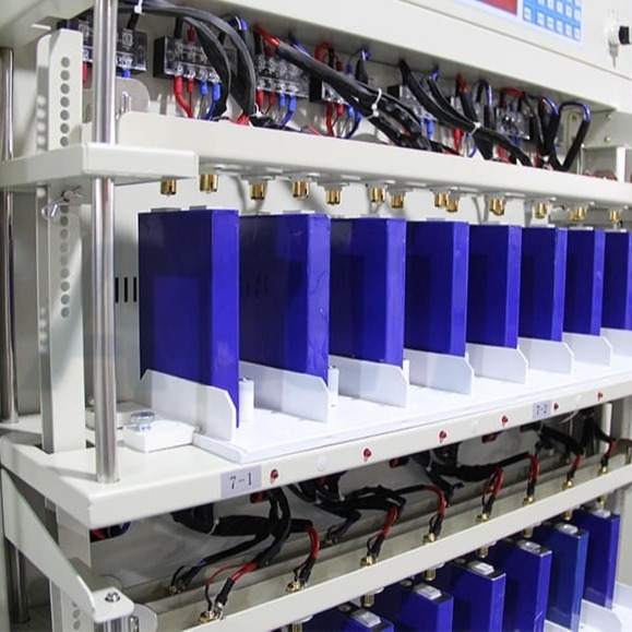 Prizmatik Hücre için Ir Test Cihazı Pil Hücresi Derecelendirme Makinesi 64 96 192 Kanal