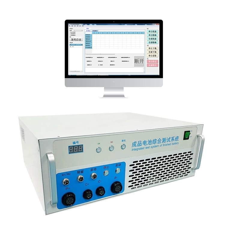 Li Ion Bitmiş Hücre için 18650 Lityum Pil Paketi Kapsamlı Test Cihazı Test Cihazı