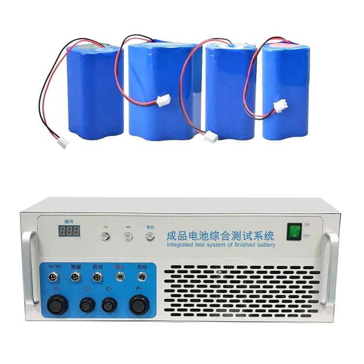 Bitmiş Pil Testi için 100V 200A Lityum iyon 18650 Pil Paketi Kapsamlı Test Test Cihazı