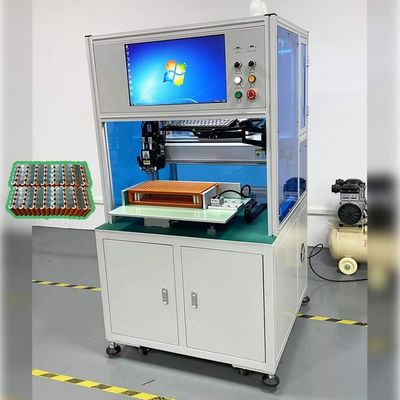 İyi bir fiyat. 18650 21700 Silindirik Hücre için Tek Taraflı Otomatik Pil Paketi Punta Kaynak Makinesi çevrimiçi