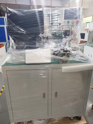 İyi bir fiyat. Otomatik Silindrik Pil İzolasyon Kağıt Yapıştırma Makinesi Yüksek verimlilik çevrimiçi