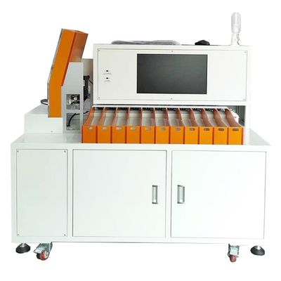 İyi bir fiyat. Silindirik Hücre Pil Paketi Düzeneği İçin Lab Otomatik 11 Kanal Pil Sıralayıcısı çevrimiçi