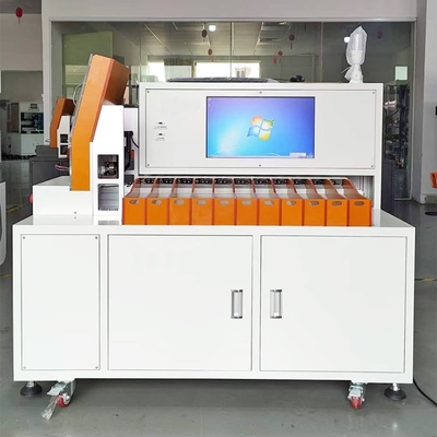18650 26650 32650 Silindir Lityum İyon Pil Ayırma Makinesi Otomatik 11 Kanal