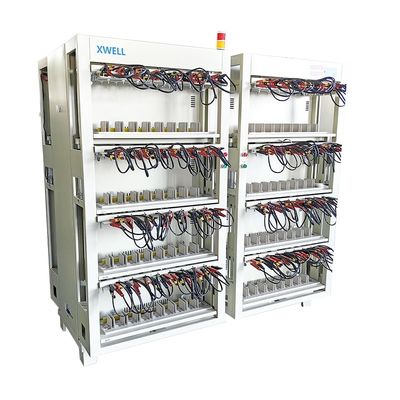 İyi bir fiyat. 5V 100A 64 Kanallı Prismatik Hücre Pil Testici Sınıflandırma Test Makinesi çevrimiçi