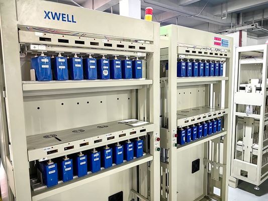 İyi bir fiyat. 5V 100A 64 Kanallı Prismatik Hücre Pil Testici Sınıflandırma Test Makinesi çevrimiçi