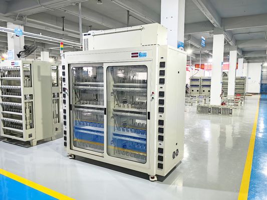 İyi bir fiyat. 5V 100A 64 Kanallı Prismatik Hücre Pil Testici Sınıflandırma Test Makinesi çevrimiçi