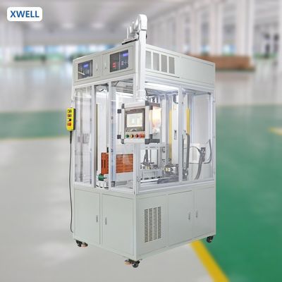 İyi fiyat XWELL MD-ACDW 8000A Tam Otomatik Konveyör Akü Paketi Çift Taraflı Punta Kaynak Makinesi online