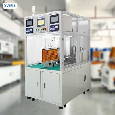 İyi bir fiyat. PLC Kontrollü Otomatik Çift Taraflı Döner Kaynak Kafalı Pil Paketi Nokta Kaynak Makinesi çevrimiçi