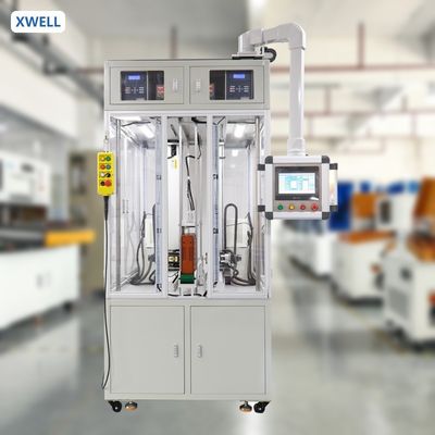 İyi fiyat XWELL XW-ACDW 10000A Yüksek Güçlü Pil Paketi Konveyör Üretimi Entegrasyonu İçin Çift Yan Nokta Kaynak Makinesi çevrimiçi
