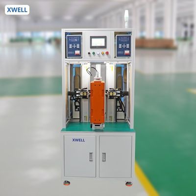 İyi bir fiyat. Yüksek hassasiyetli Otomatik Çift Yanlı Pil Tab Noktası Kaynak Makinesi Dokunmatik Ekran Arabirimi ile çevrimiçi