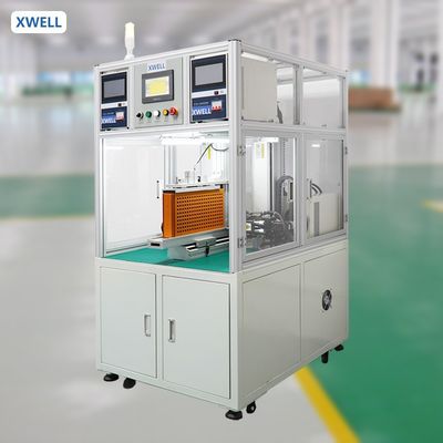 İyi fiyat 18650/26650/32650 Silindrik Pil Paketi için Otomatik Çift Taraf Nokta Kaynak Makinesi çevrimiçi