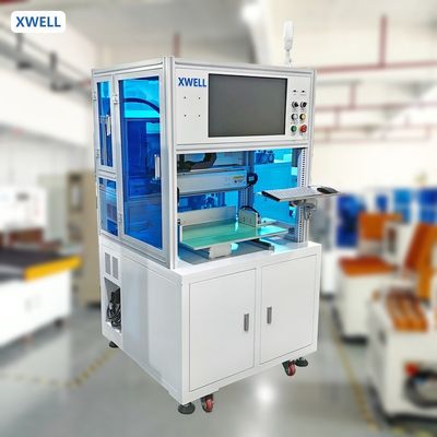 İyi fiyat XW-ADW Otomatik Çifte Yan Pil Nokta kaynak makinesi 8000A Dönerli kaynak başı Eğlenmiş Nokta PC Kontrolü çevrimiçi