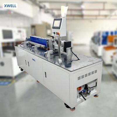 İyi fiyat XW-PC12-300 Kompakt Prismatik Pil Kompresör 300kg Basınç 800mm Vuruş Dokunmatik Ekran Kontrolü çevrimiçi