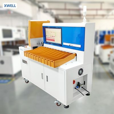 İyi bir fiyat. 11 Kanal 18650 26650 Silindrik Pil Yapıştırma ve Sortlama Makinesi Hücre Seçici Ekipmanı çevrimiçi