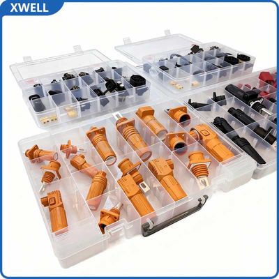 İyi bir fiyat. High Voltage Connector 150A 200A 250A High-Voltage Energy Storage Connector for Battery Management Systems Lithium Battery (BMS) Copper Through-Wall Output Energy Storage Connector çevrimiçi